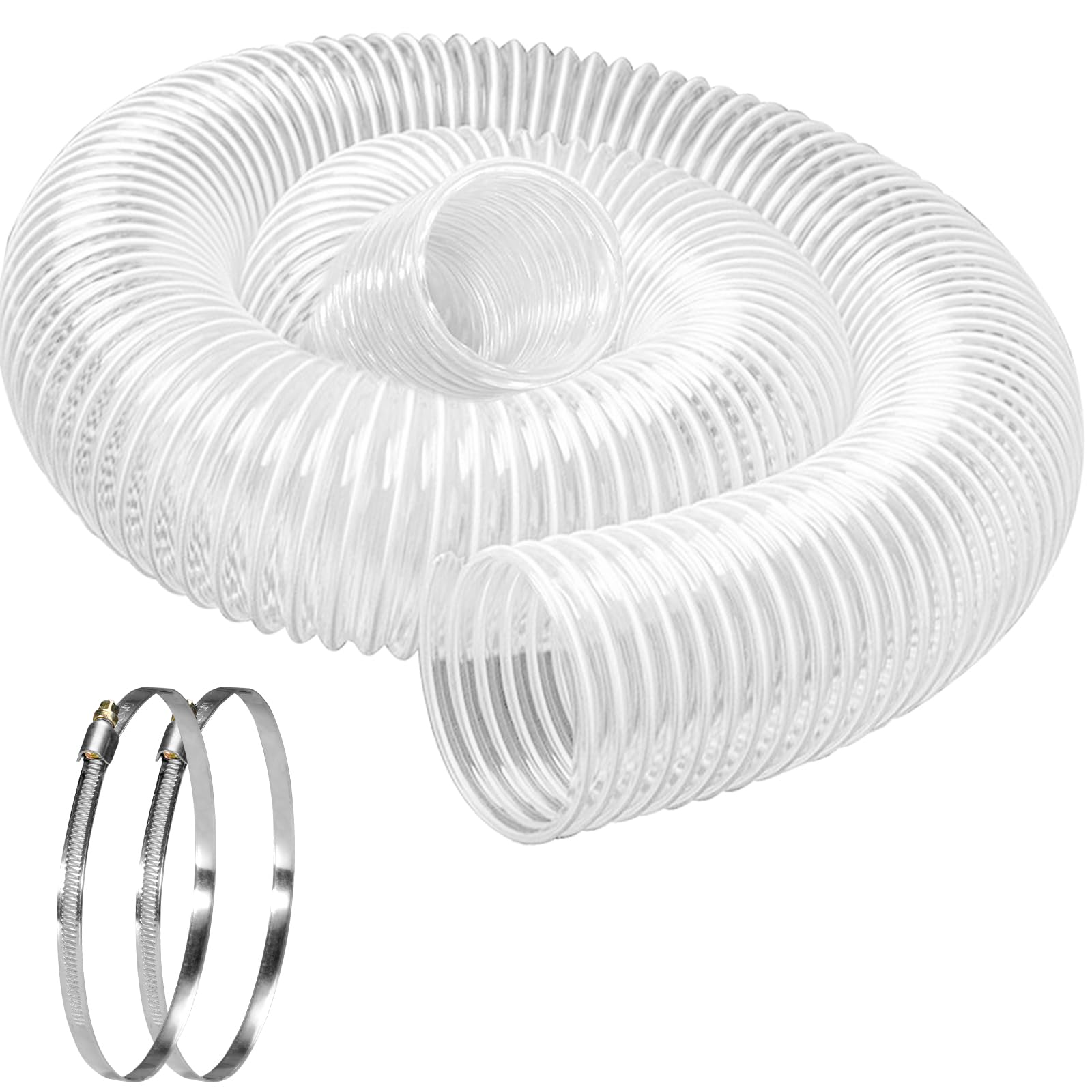 6" x 10' PVC Dust Collection Hose