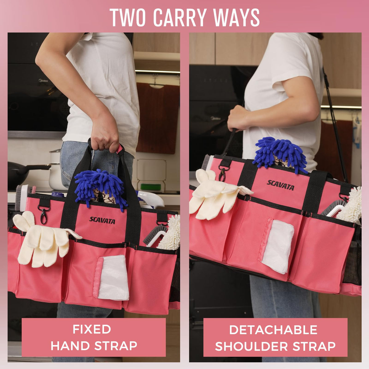 Wearable Cleaning Caddy Bag