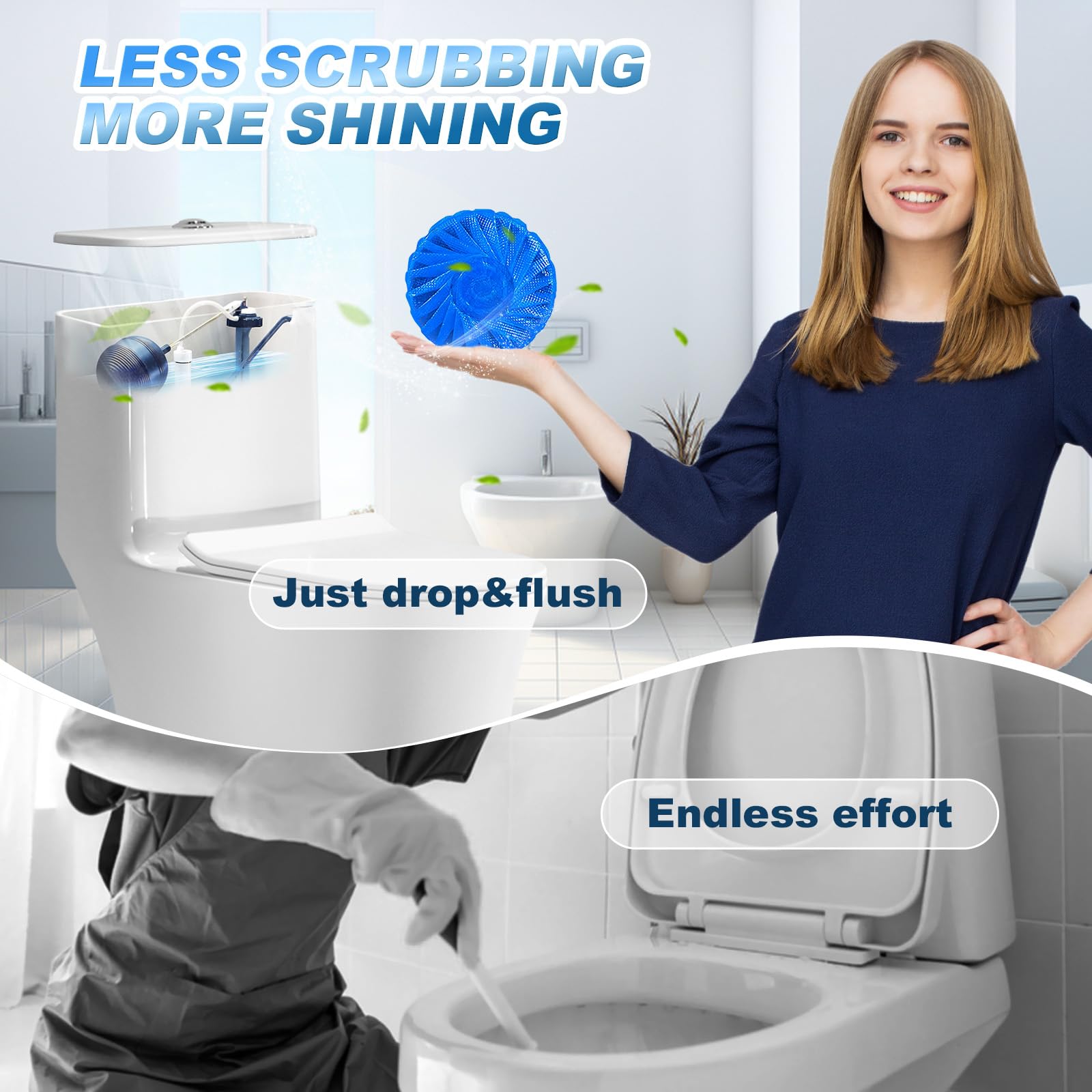 Multipurpose Bathroom Cleaners (54 Count)