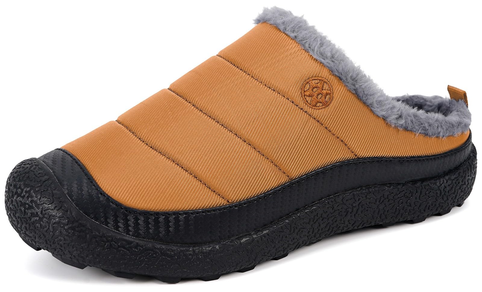 Womens Mens House Slippers Outdoor Winter Shoes Yellow