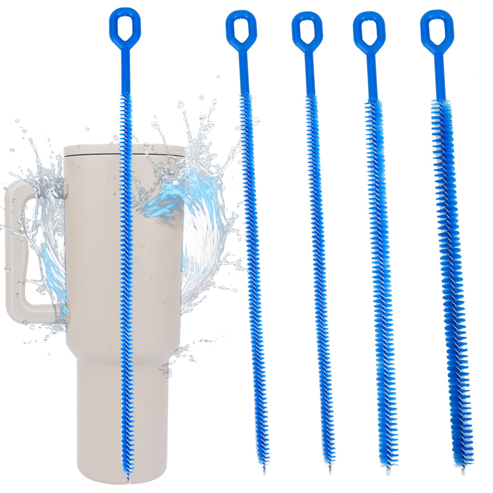 4pcs Straw Cleaner Brushes for Stanley (4 Count)