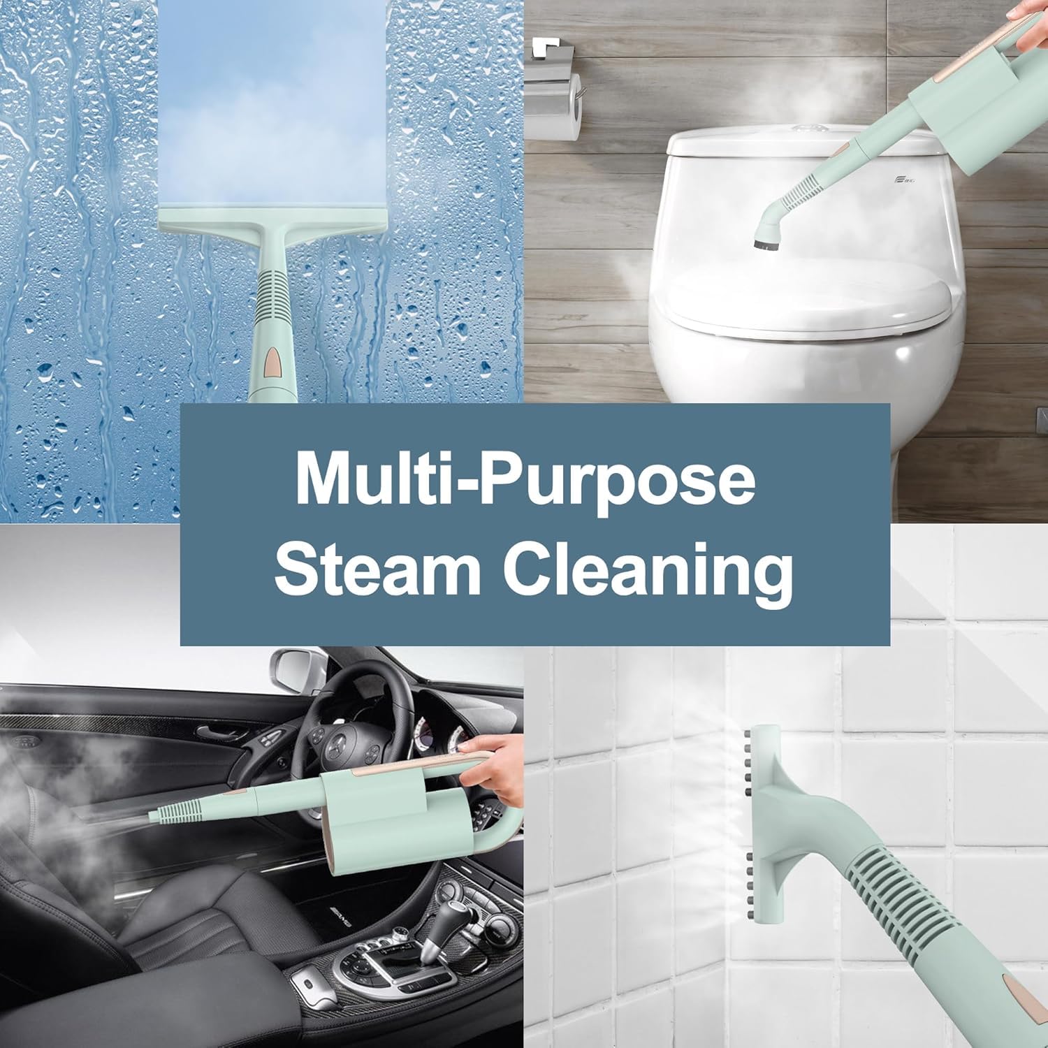 Steam Mop & Detachable Handheld Cleaner