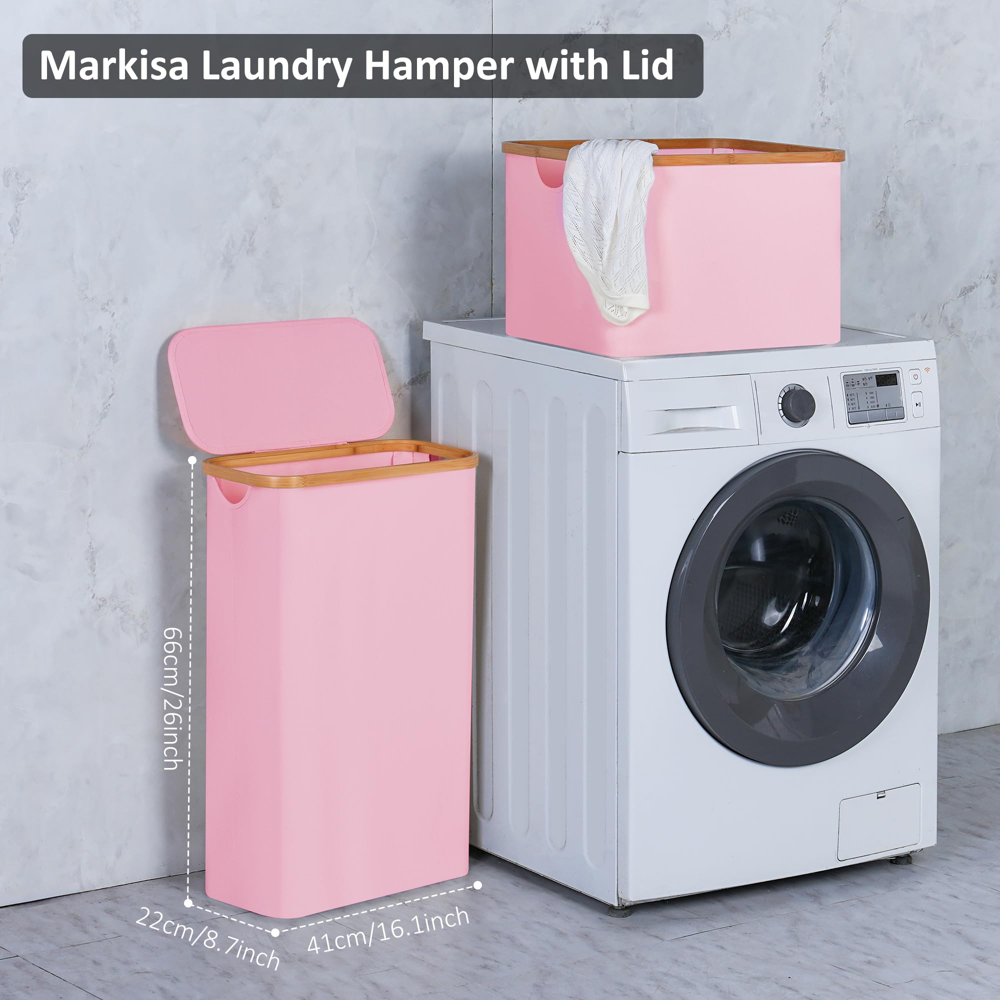 Slim Laundry Basket