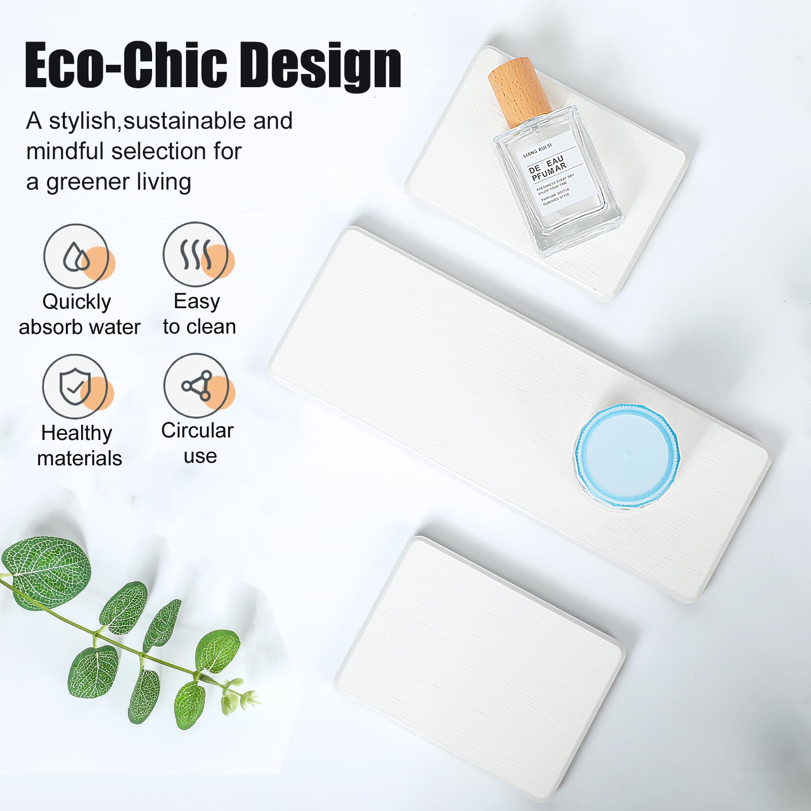 3PCS Stone Drying Tray (3 Count)