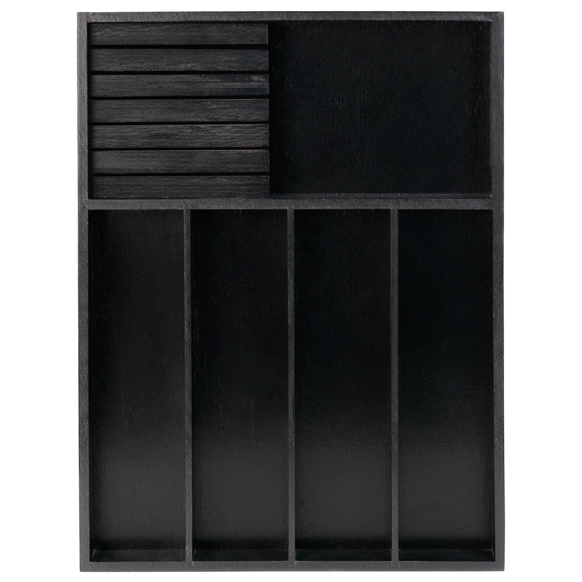 Bamboo Silverware Drawer Organizer