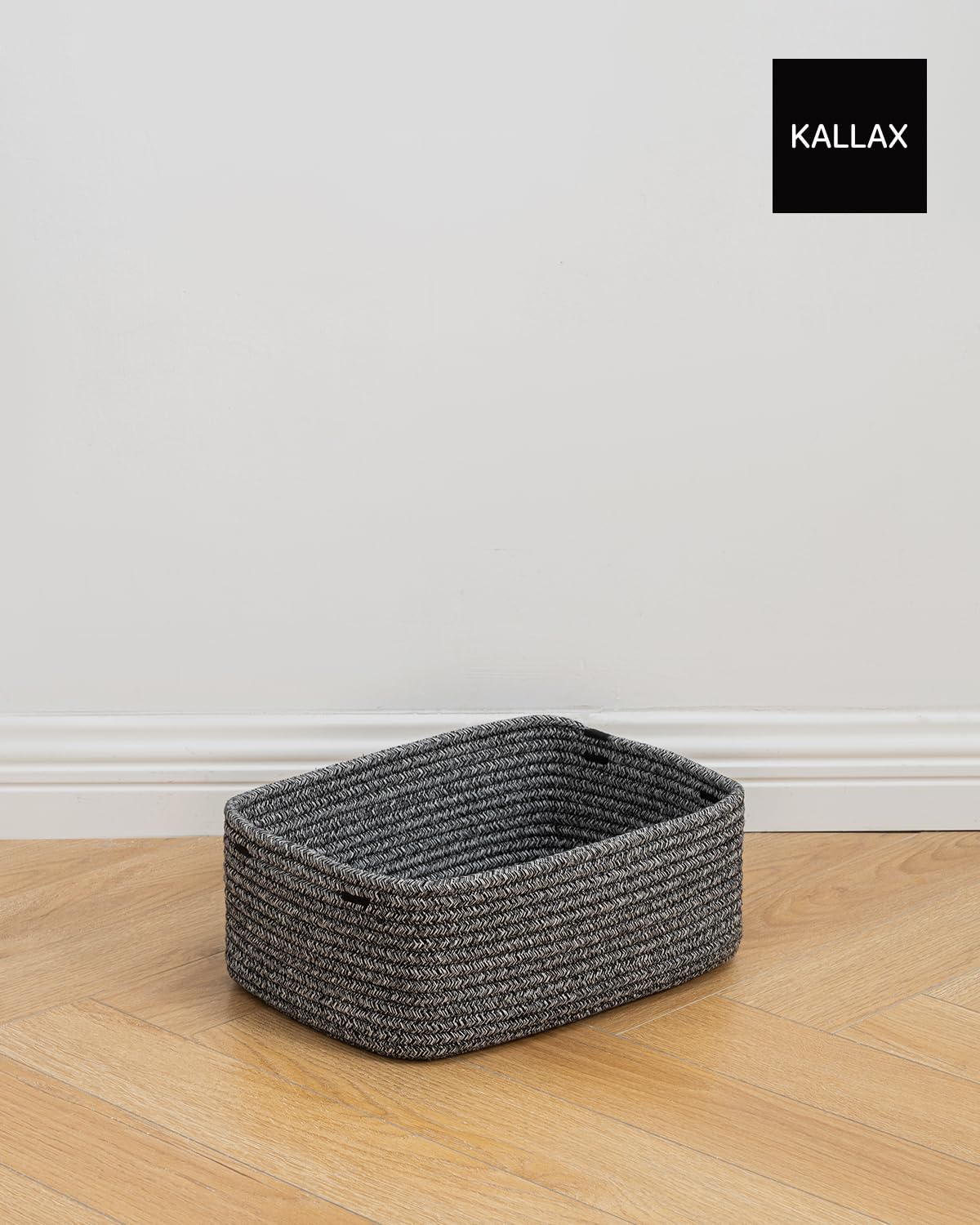 Small Woven Storage Basket for Organizing (3 Count)