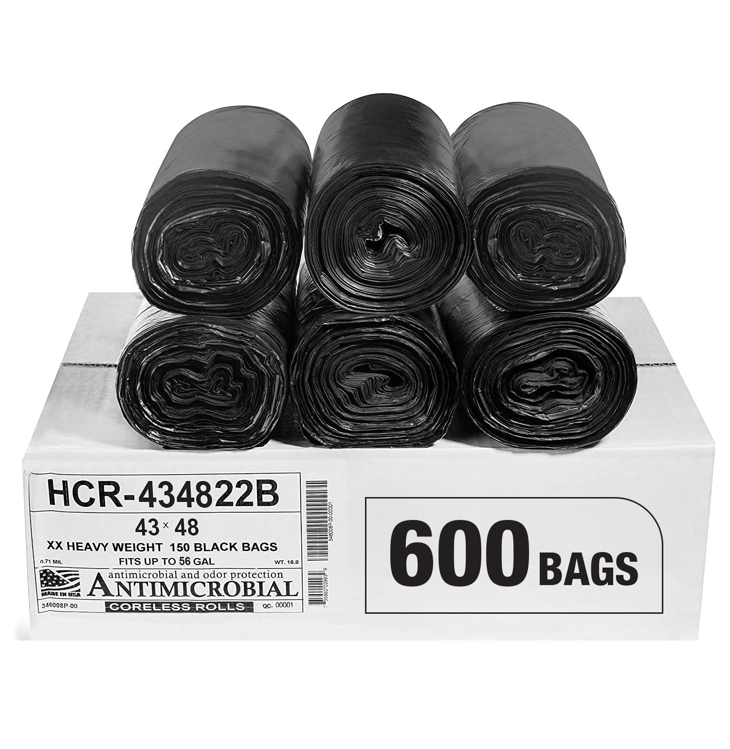 56 Gallon 22 Micron (600 Count)