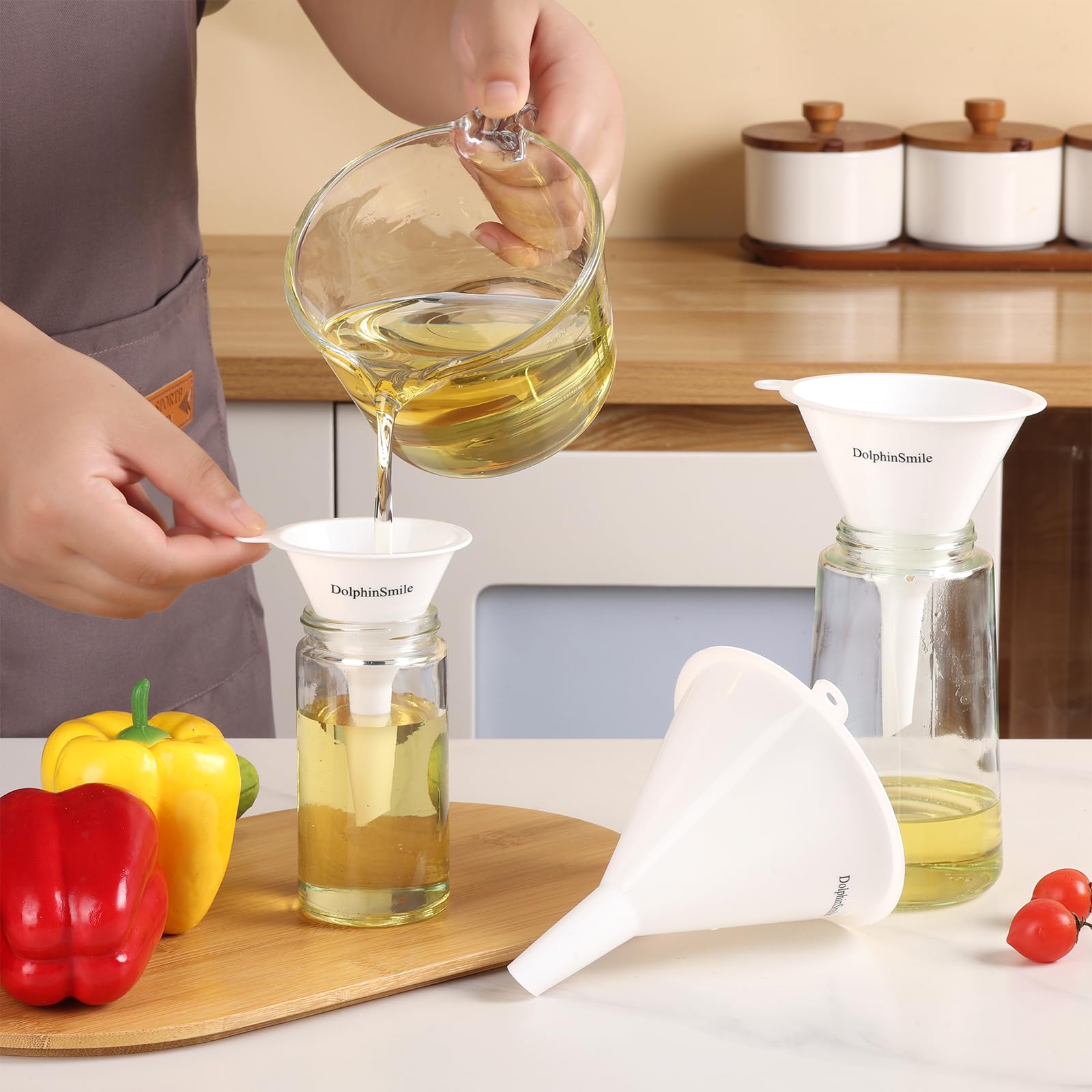 Plastic Kitchen Funnel Set of 3 (3 Count)