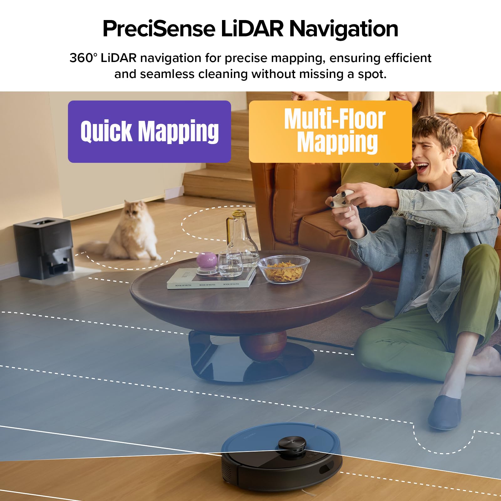 Q7 M5+ Robot Vacuum and Mop