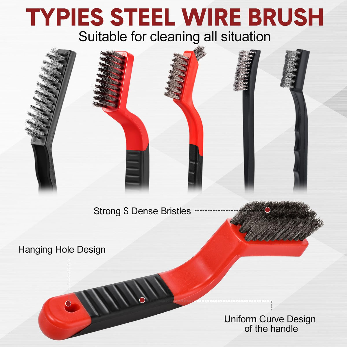 30 Pcs Wire Cleaning Brush Set (30 Count)