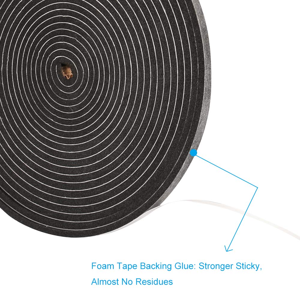 3 Rolls Weather Stripping (49 Foot)