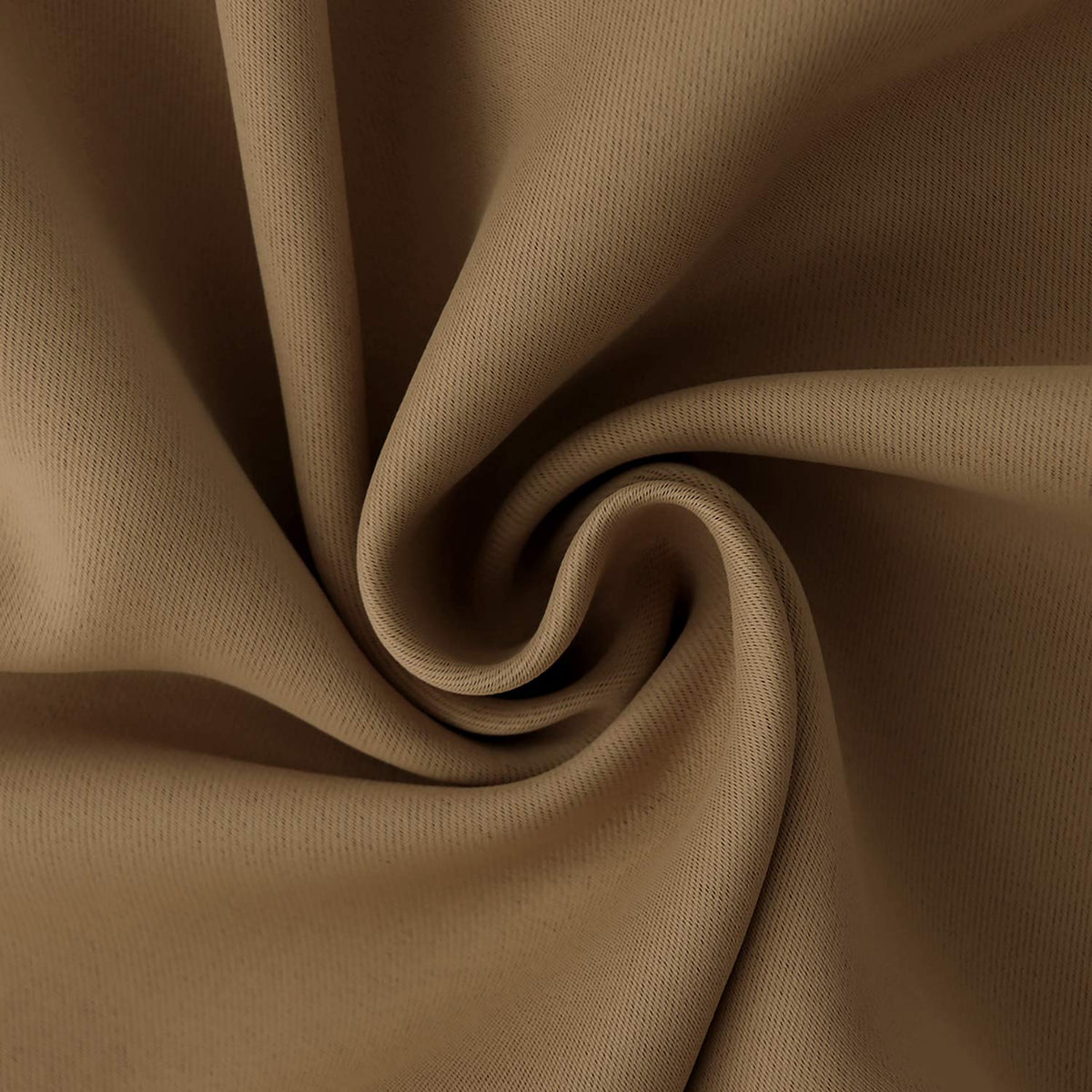Taupe Blackout Curtains 40 Inches Length (2 Count)