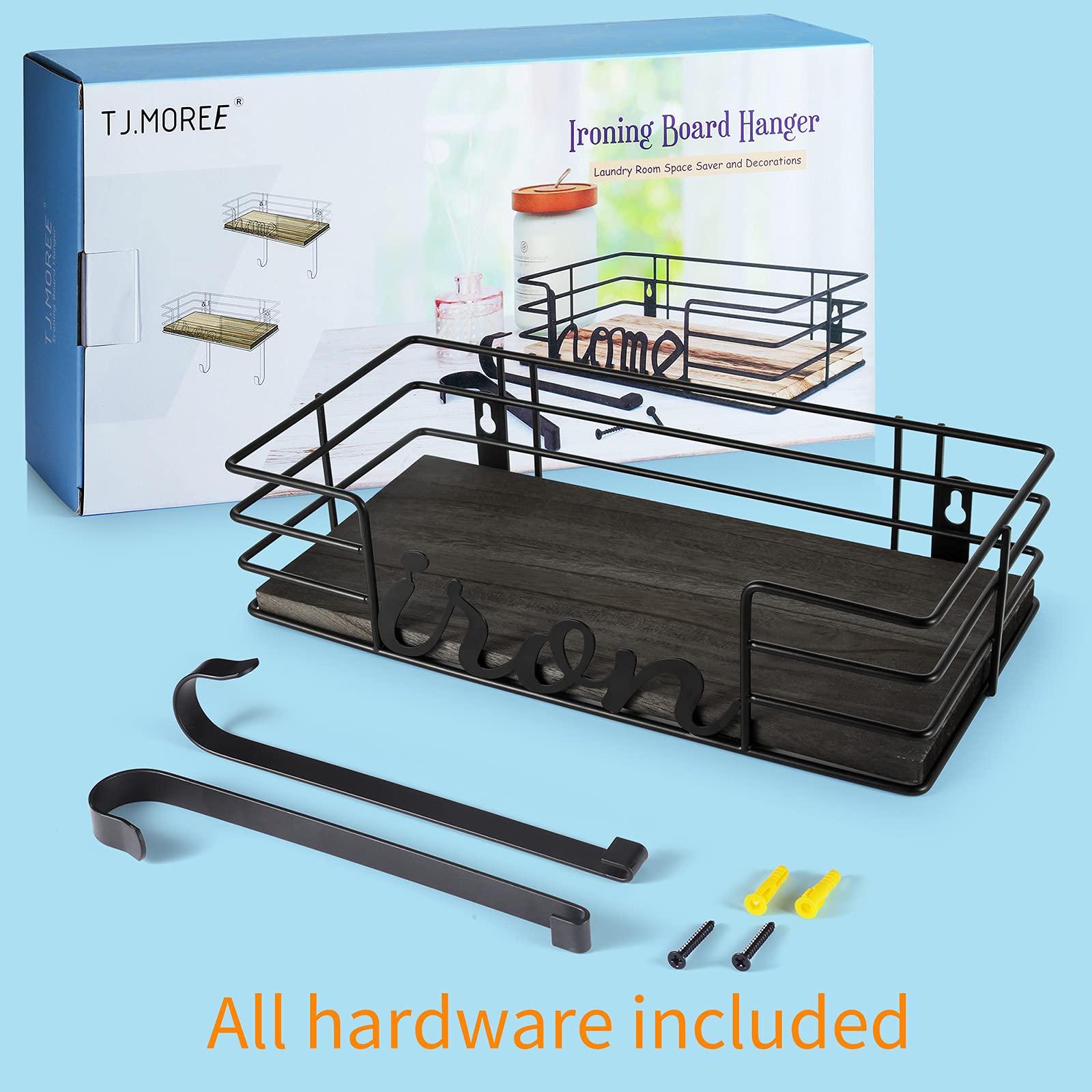 Ironing Board Hanger Wall Mount