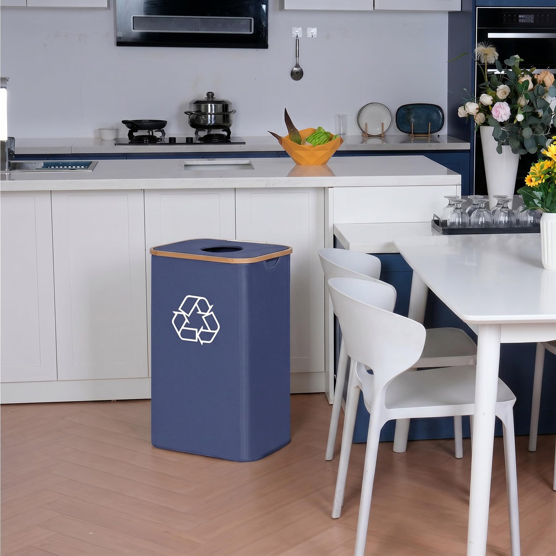 Recycling Bin for Kitchen 26 Gallon