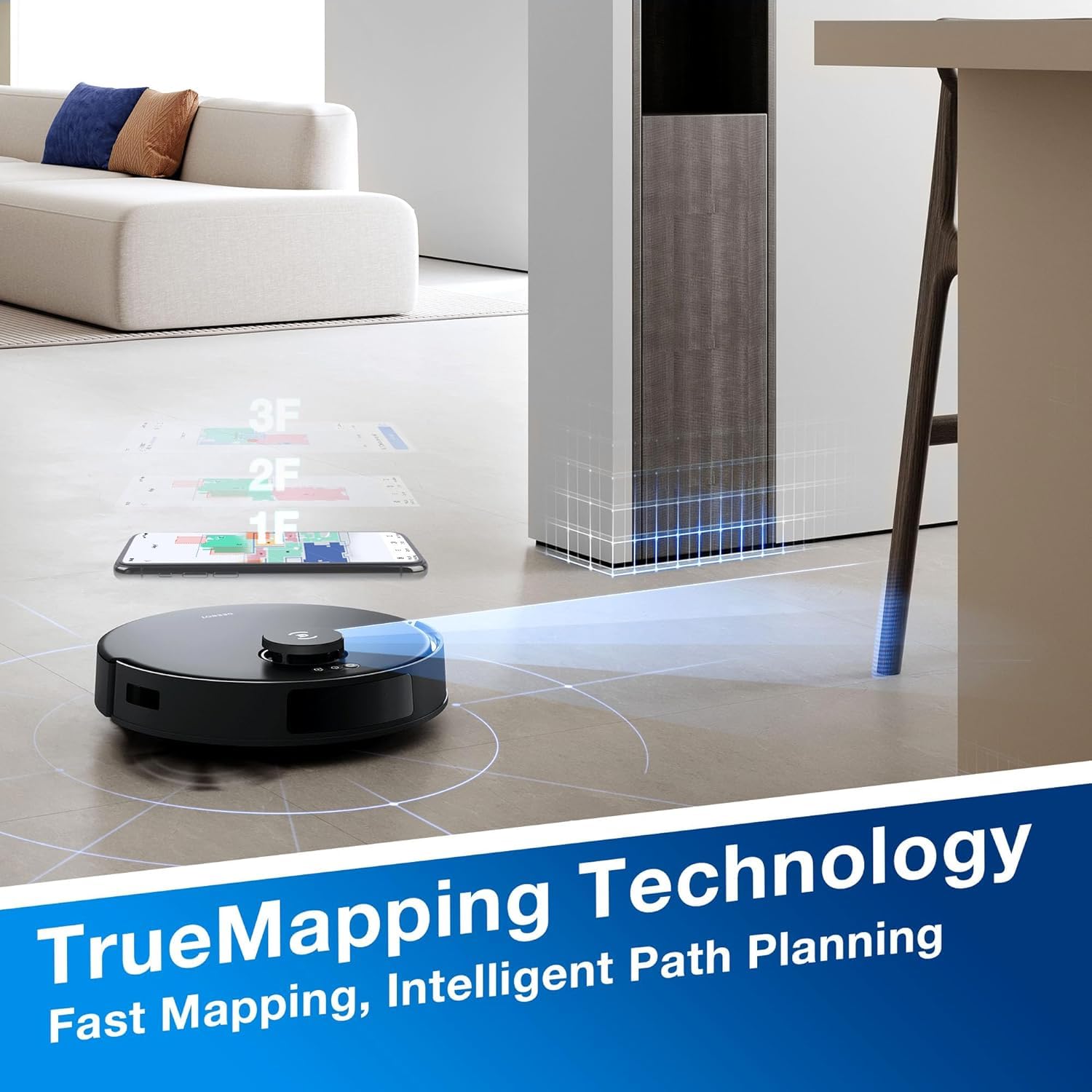 DEEBOT N20 Robot Vacuum Cleaner and Mop