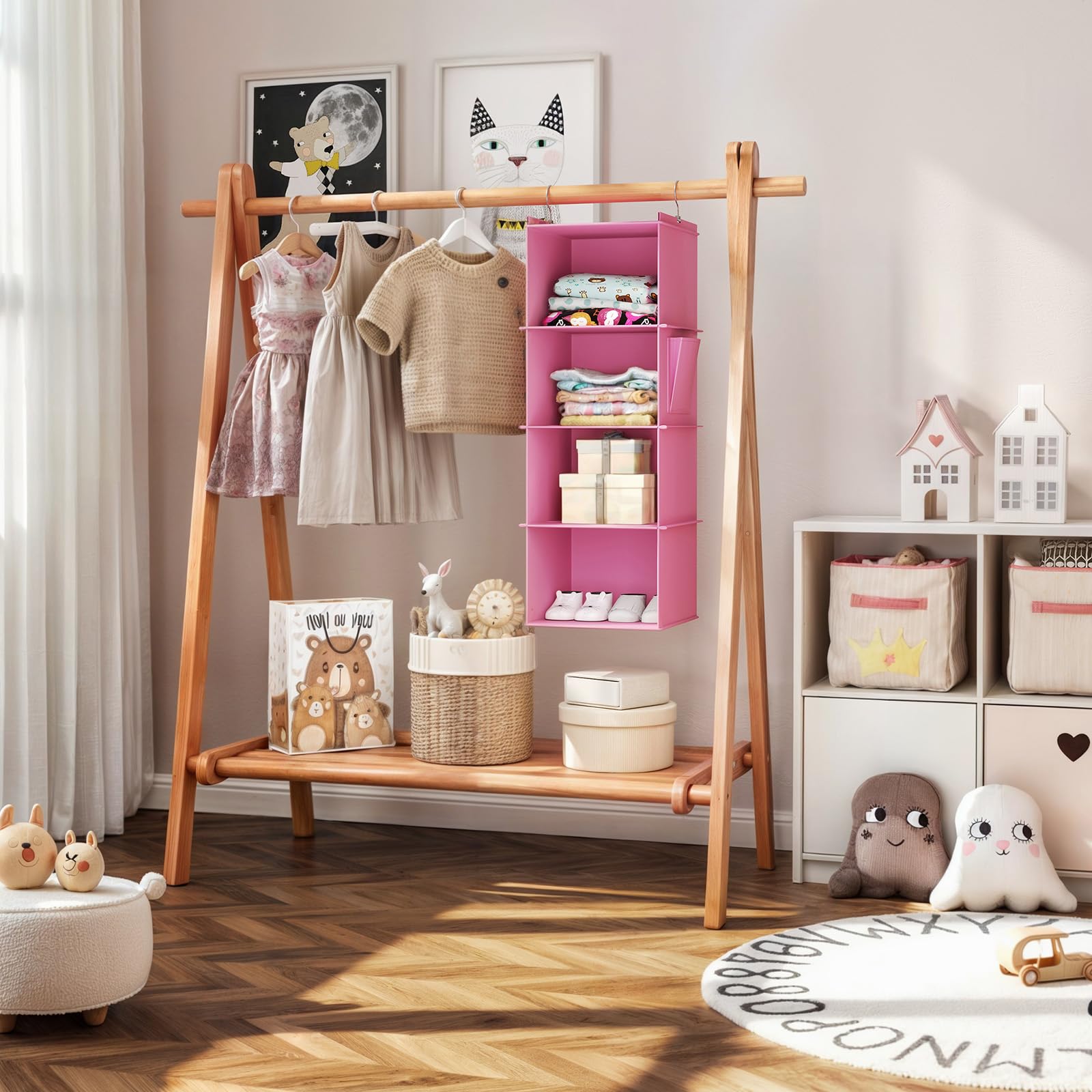 Hanging Closet Organizer and Storage (4 Count)