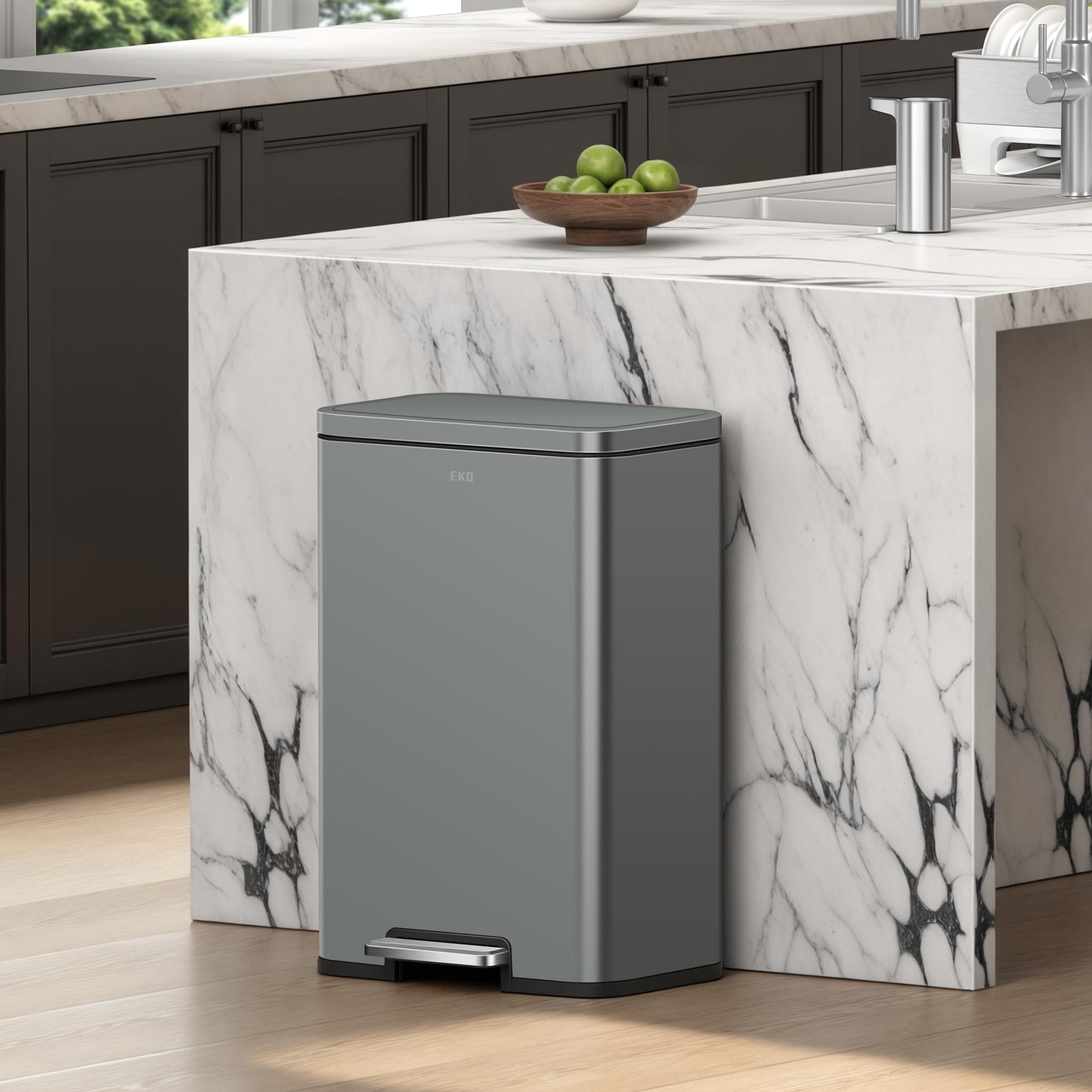Madison Nardo Grey Stainless Steel 13.2 Gal
