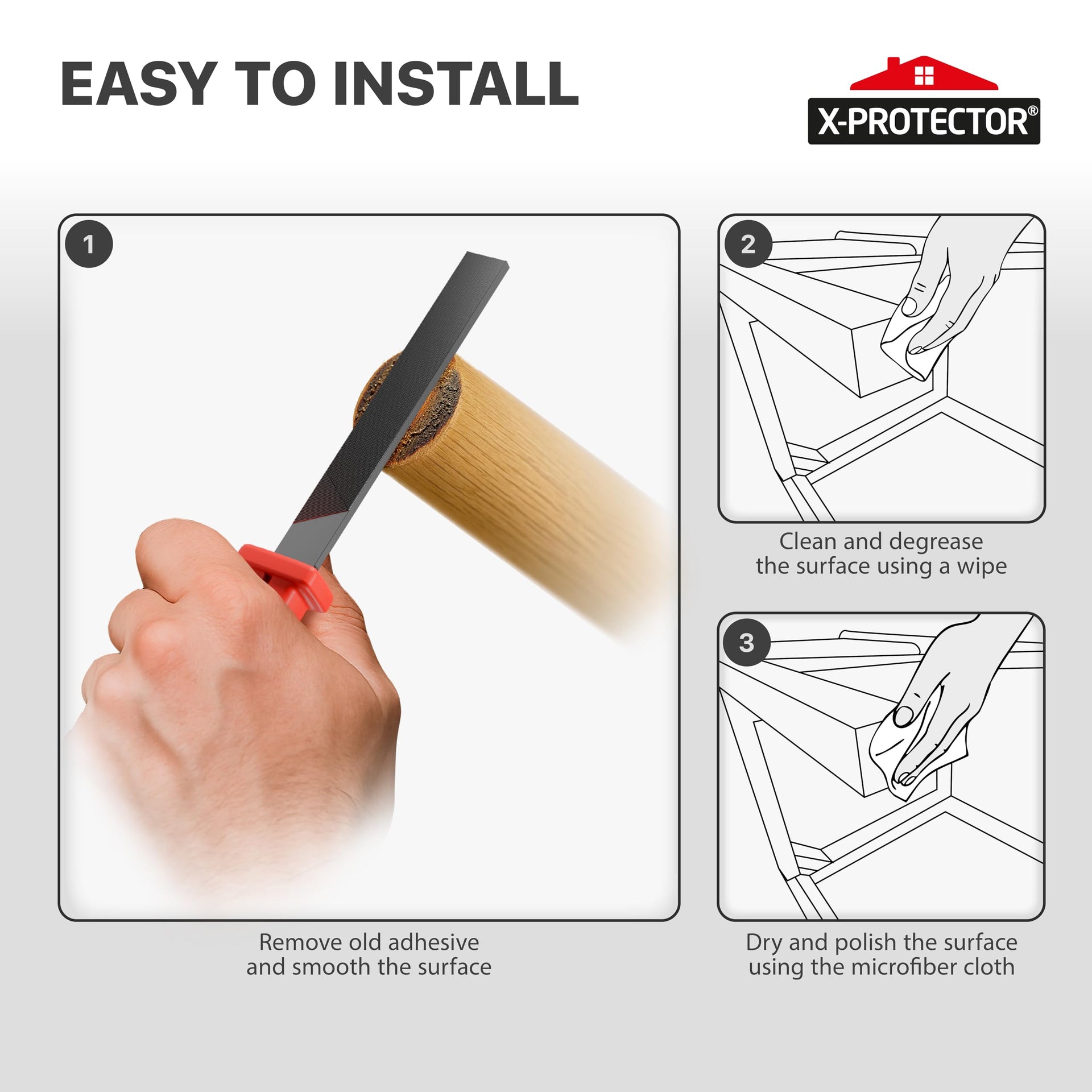 Furniture Pads Preparation Set