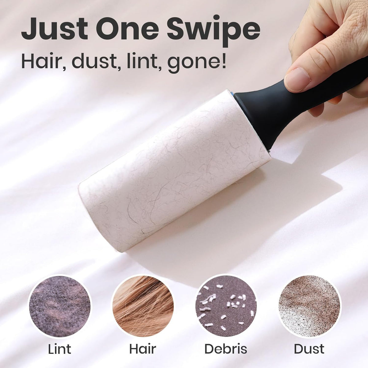 Lint Rollers for Pet Hair Extra Sticky (600 Count)