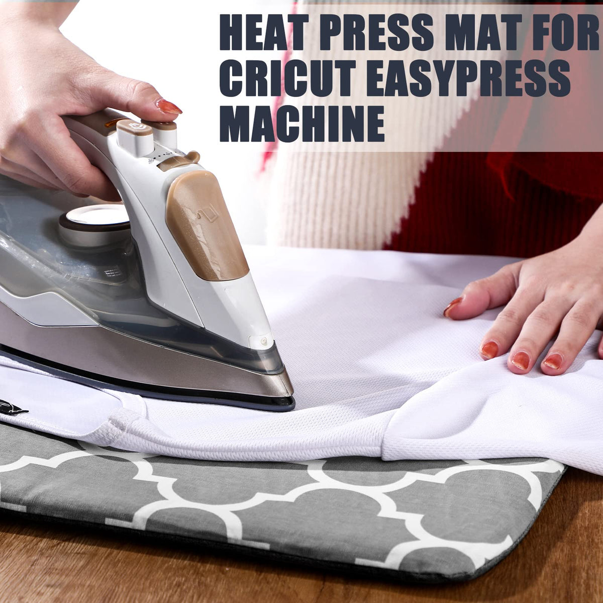 3 Pcs Heat Press Mats Compatible with Easypress 2 (3 Count)