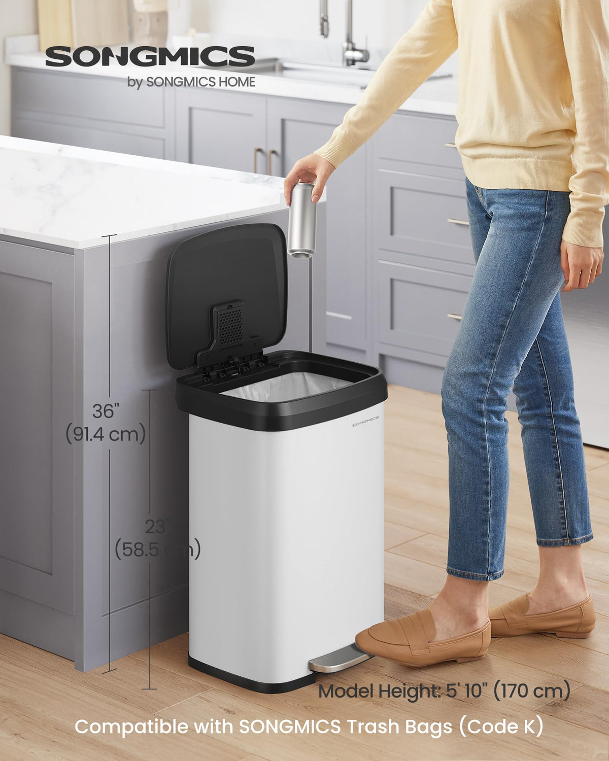 Kitchen Trash Can