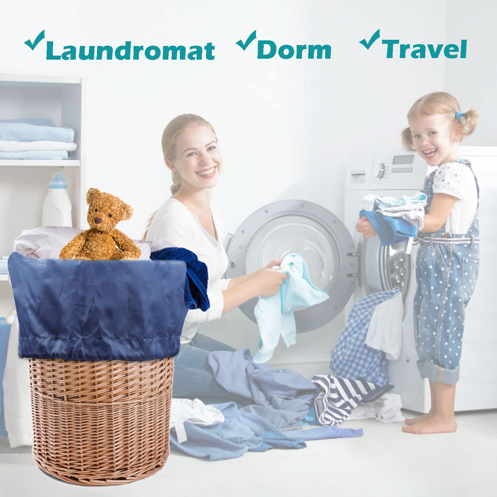 Heavy Duty Laundry Bag (2 Count)