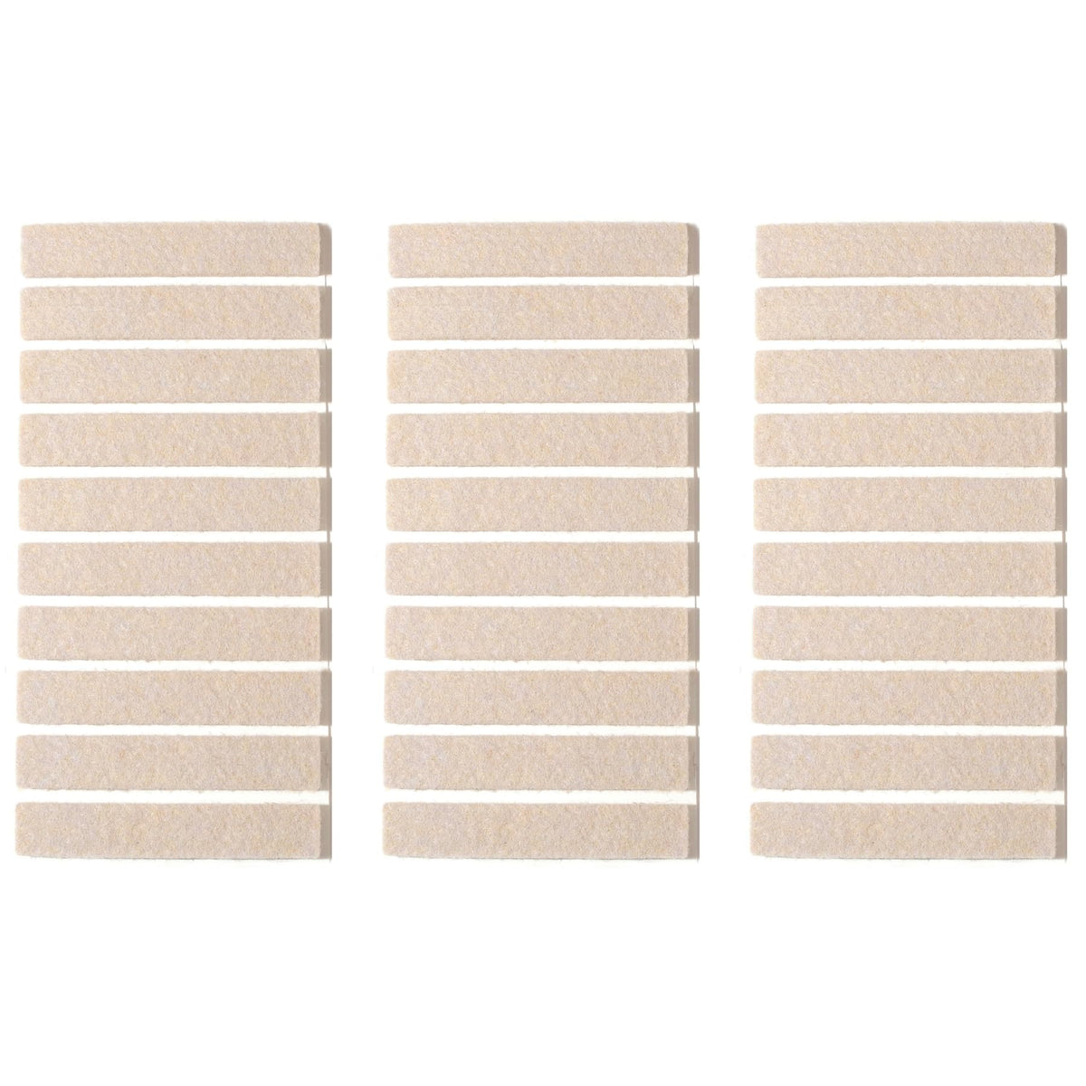 Felt Strips with Adhesive Backing for Furniture (129 Count)