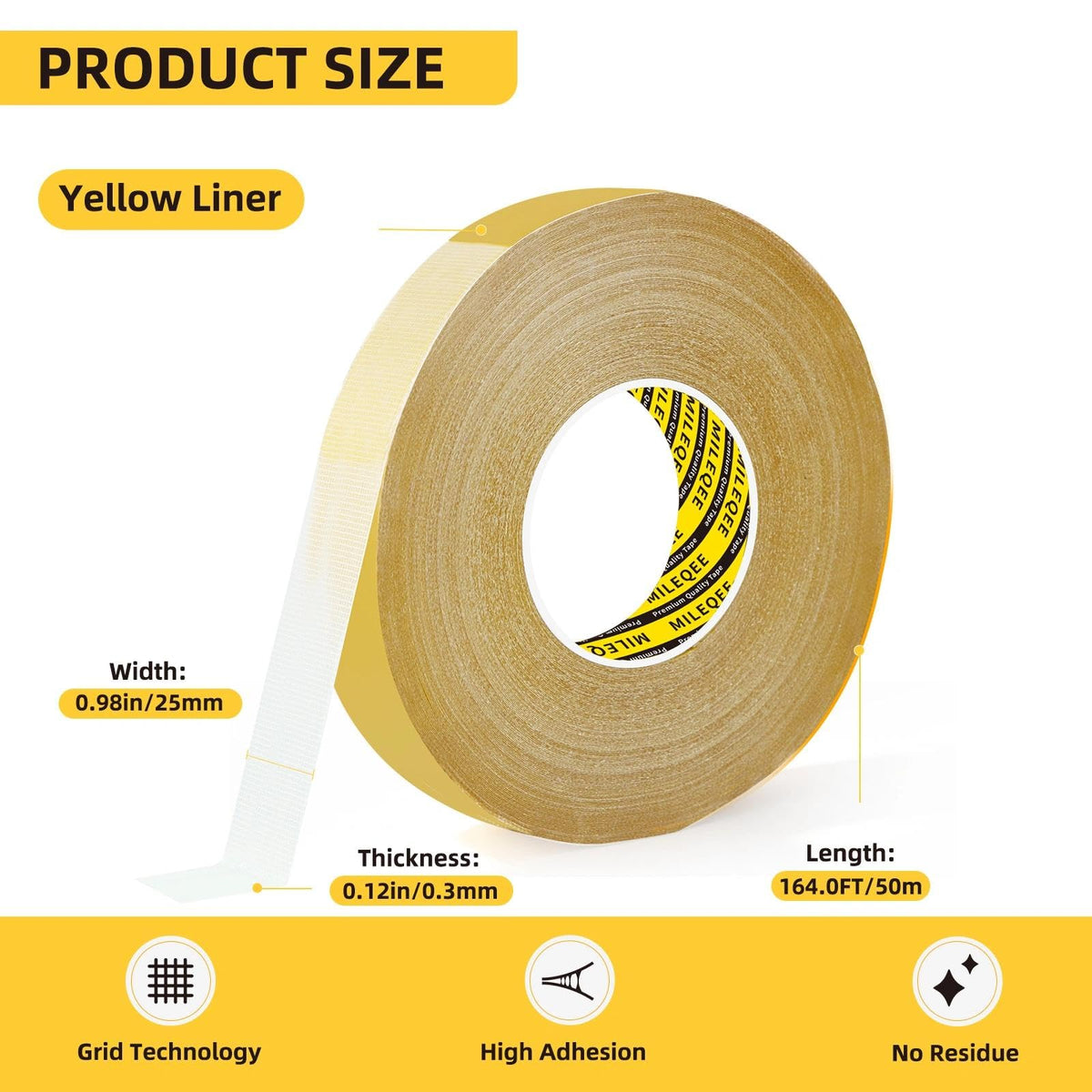 High Adhesive Double Sided Tape Heavy Duty