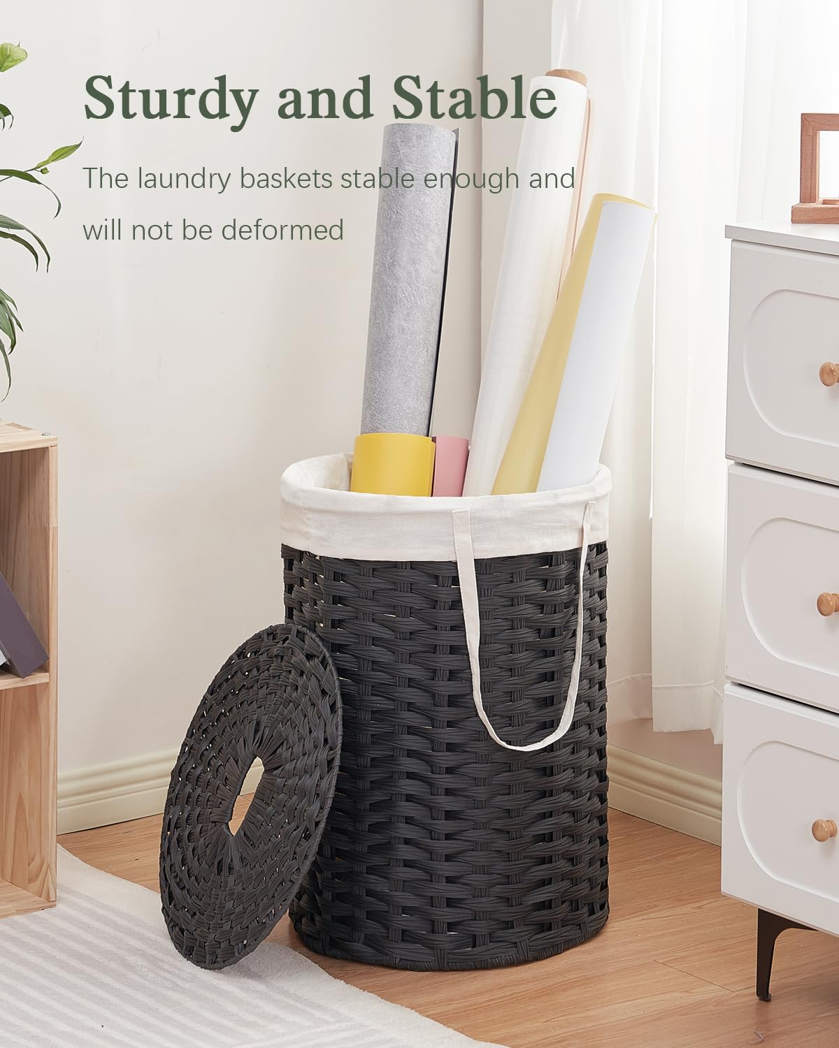 Laundry Hamper with Lid