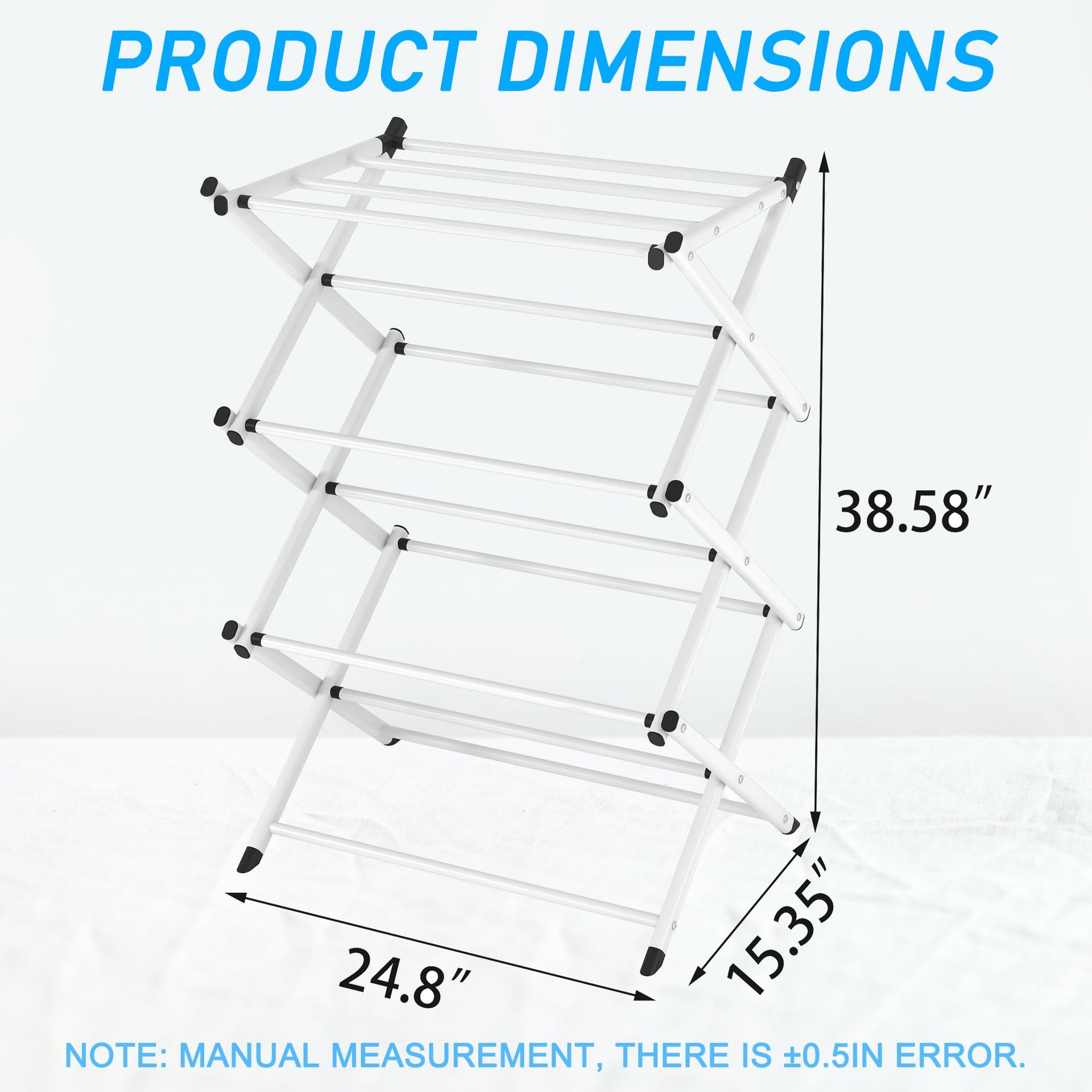 Household Indoor Folding Clothes Drying Rack