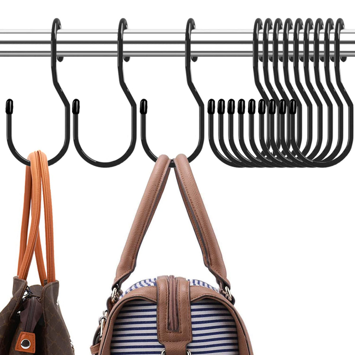 24 Pack Purse Hangers for Closet