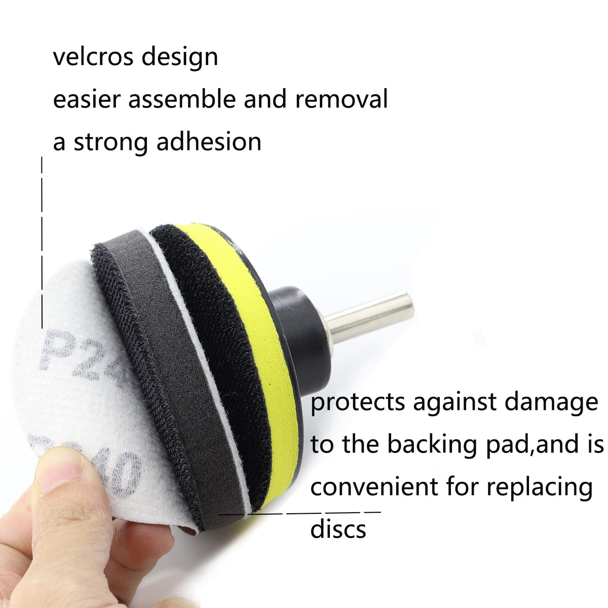 74PCS 3Inch Car Headlight Restoration and Polishing Kit (74 Count)
