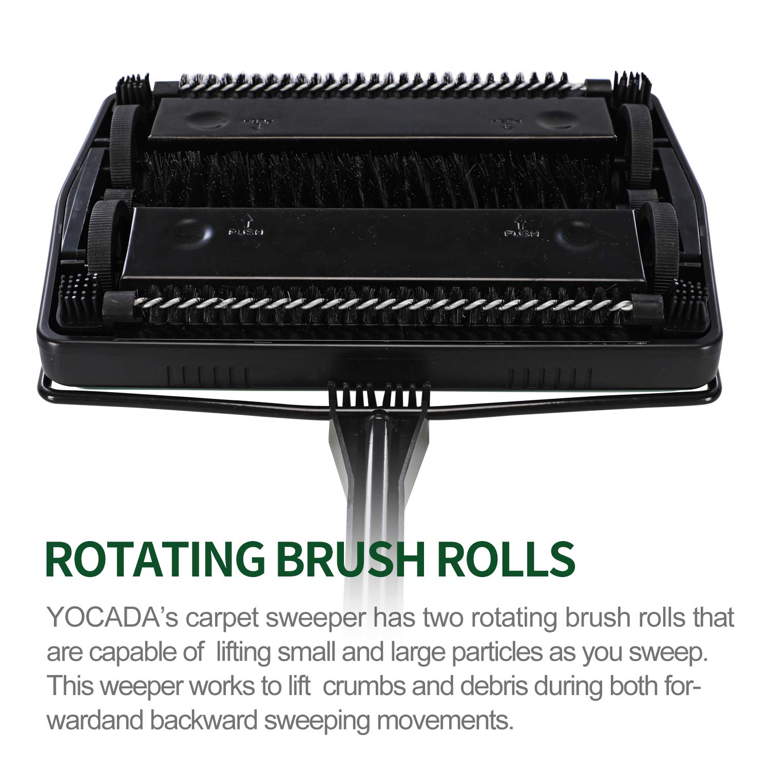 Carpet Sweeper Cleaner Manual Non