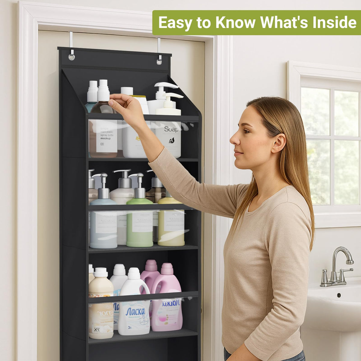2 Pack Over the Door Organizer (24.99 Count)