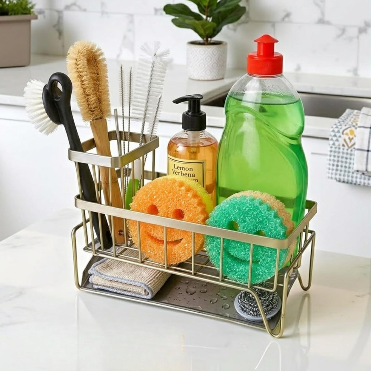 Sponge Holder for Kitchen Sink