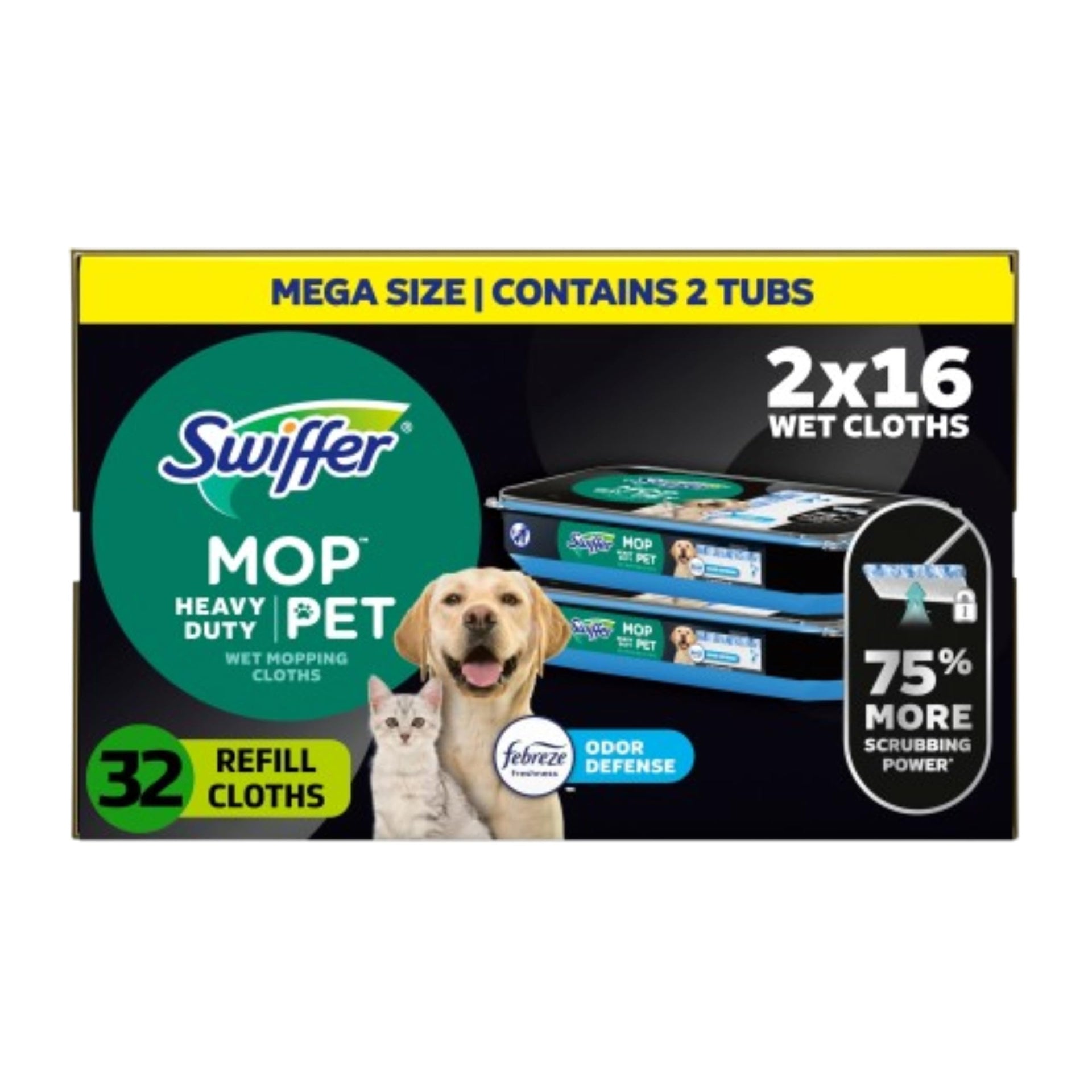 Heavy Duty Mop Wet Multi (32 Count)