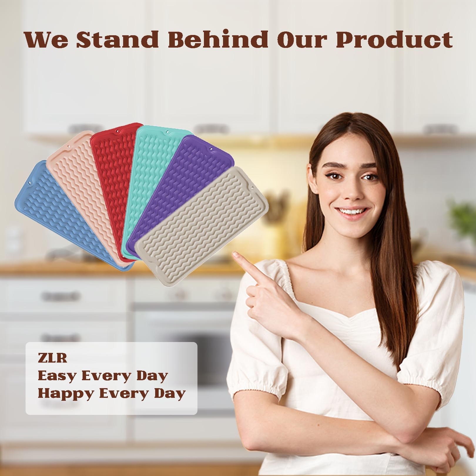 Small Dish Drying Mat for Kitchen Counter (2 Count)