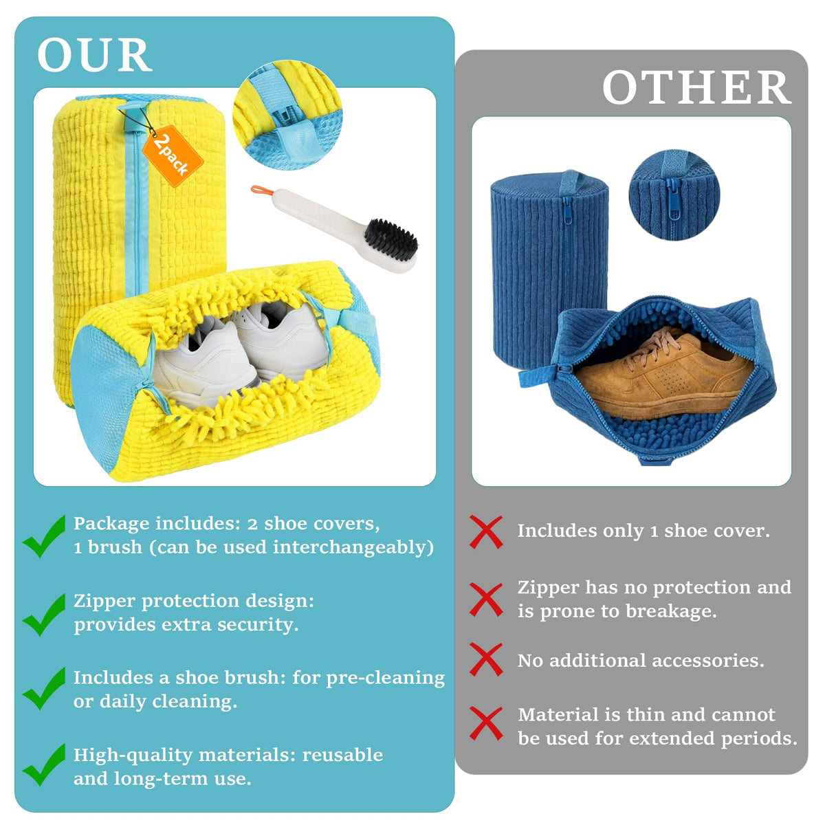 Shoe Washing Machine Bag