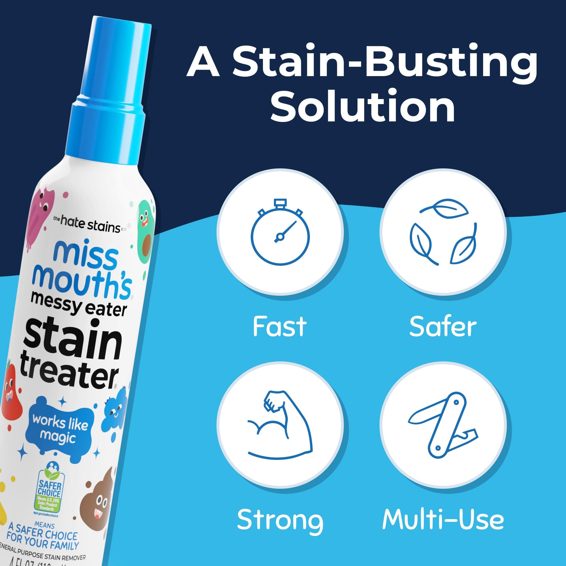 Messy Eater Stain Treater (8 Fl Oz)