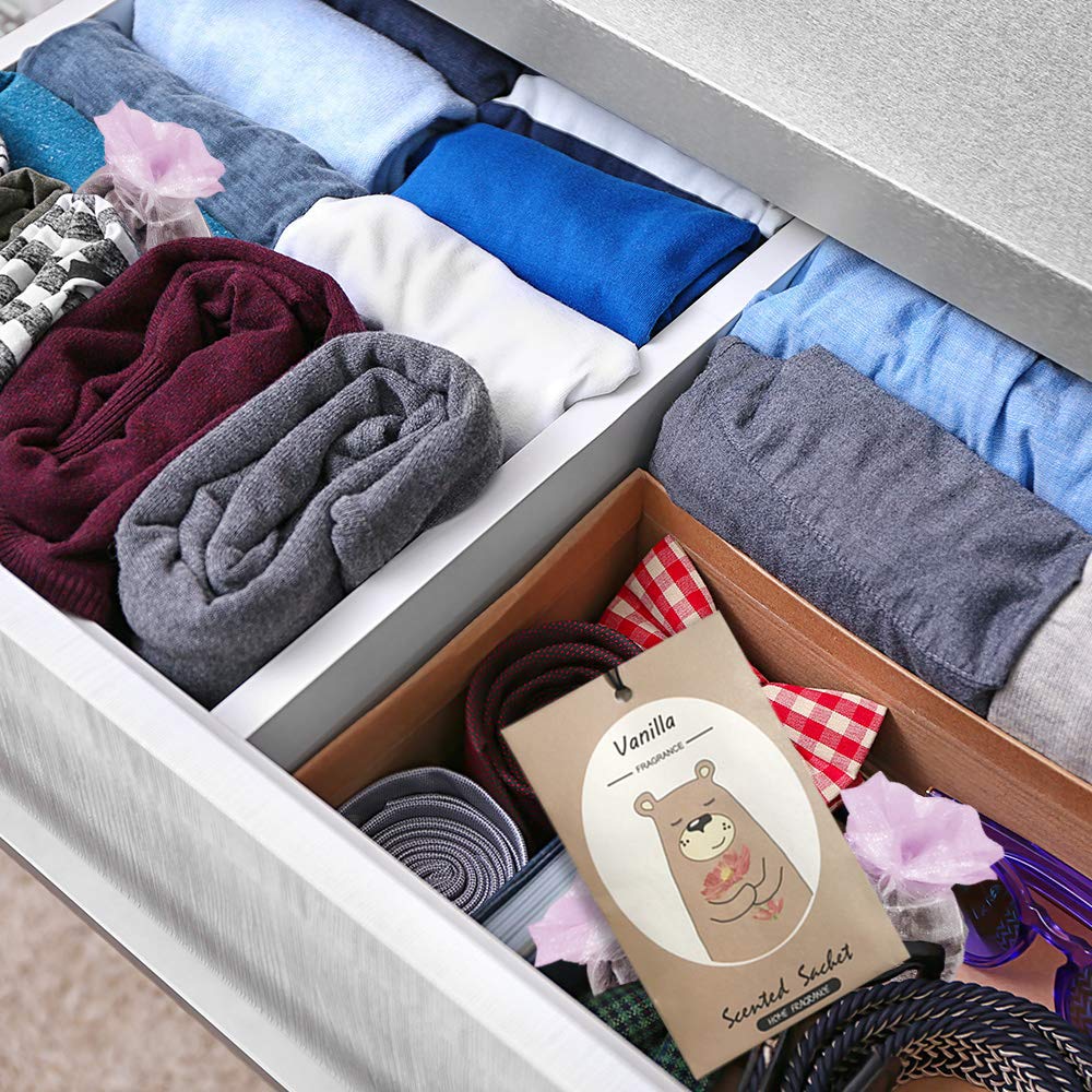 14 Packs Scented Sachets Bags for Drawers and Closets 13 Scents Gift Box (14 Count)