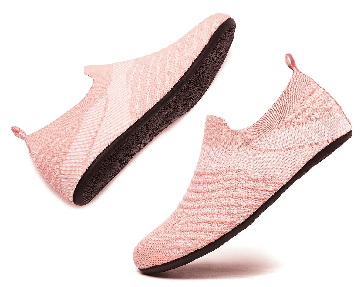 Adult Indoor House Slippers Socks Travel Lightweight Comfort Non Slip Grip House Floor Home Shoes for Women Men