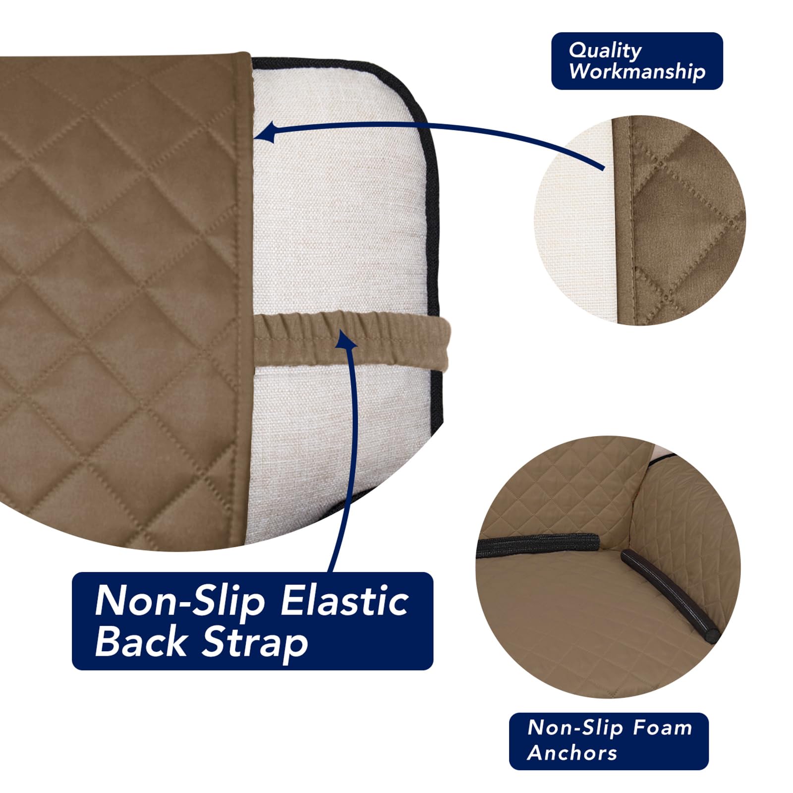 Reversible Quilted Sofa Cover Dog Couch Covers for Sofa
