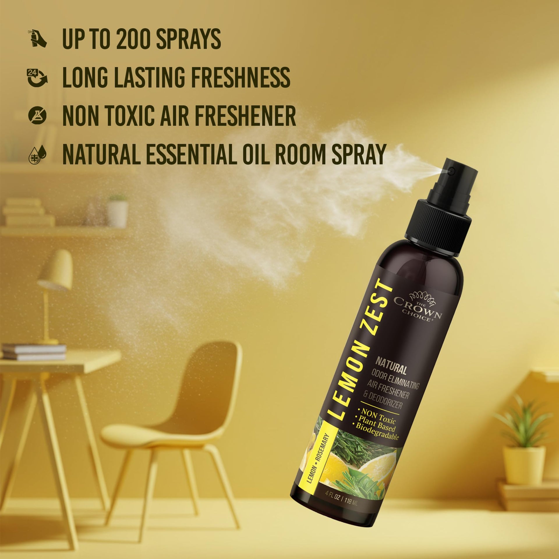 Non Toxic Odor Eliminator (8 Fl Oz)