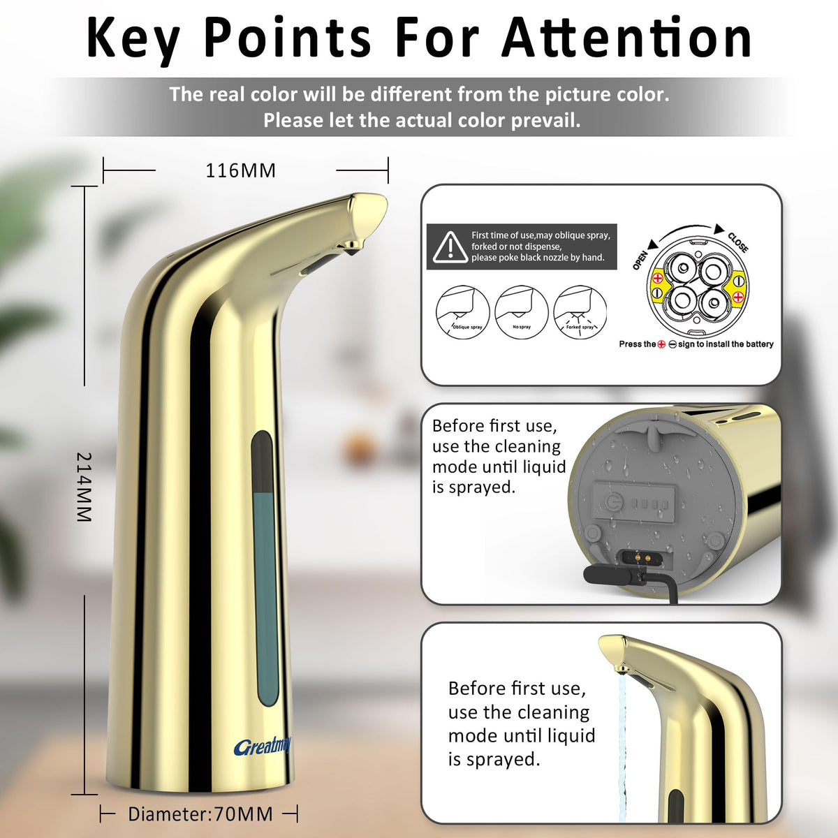 Convenient Automatic Soap Dispenser