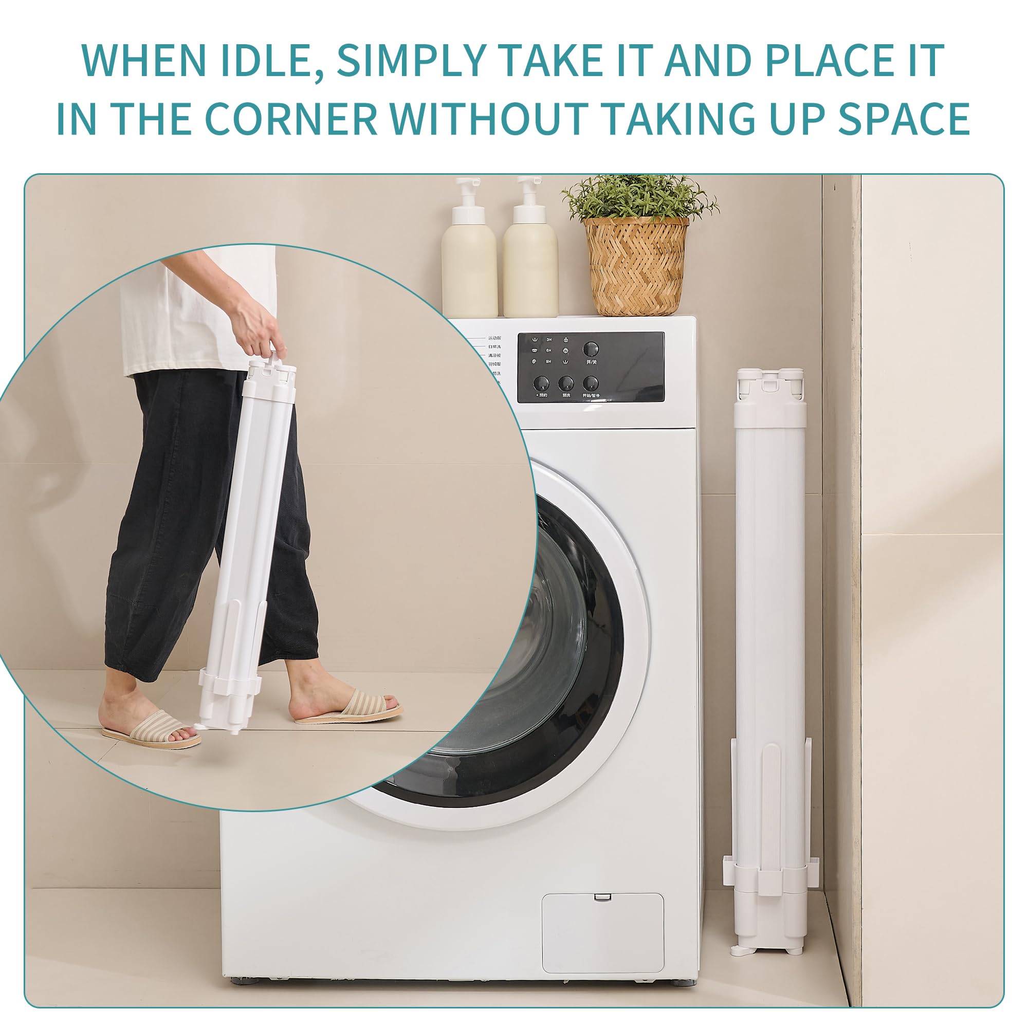 4 Legs Clothes Drying Rack
