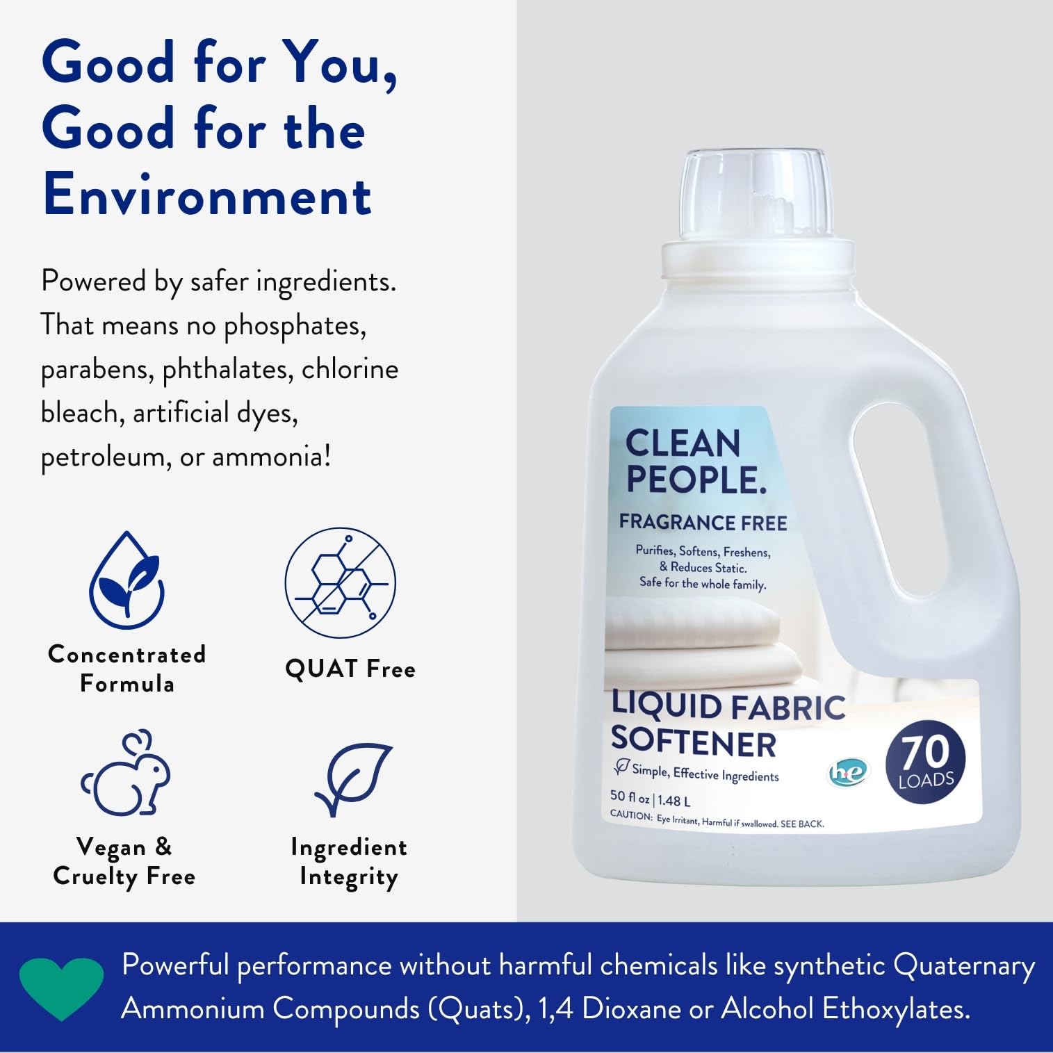 Liquid Fabric Softener (50 Fl Oz)
