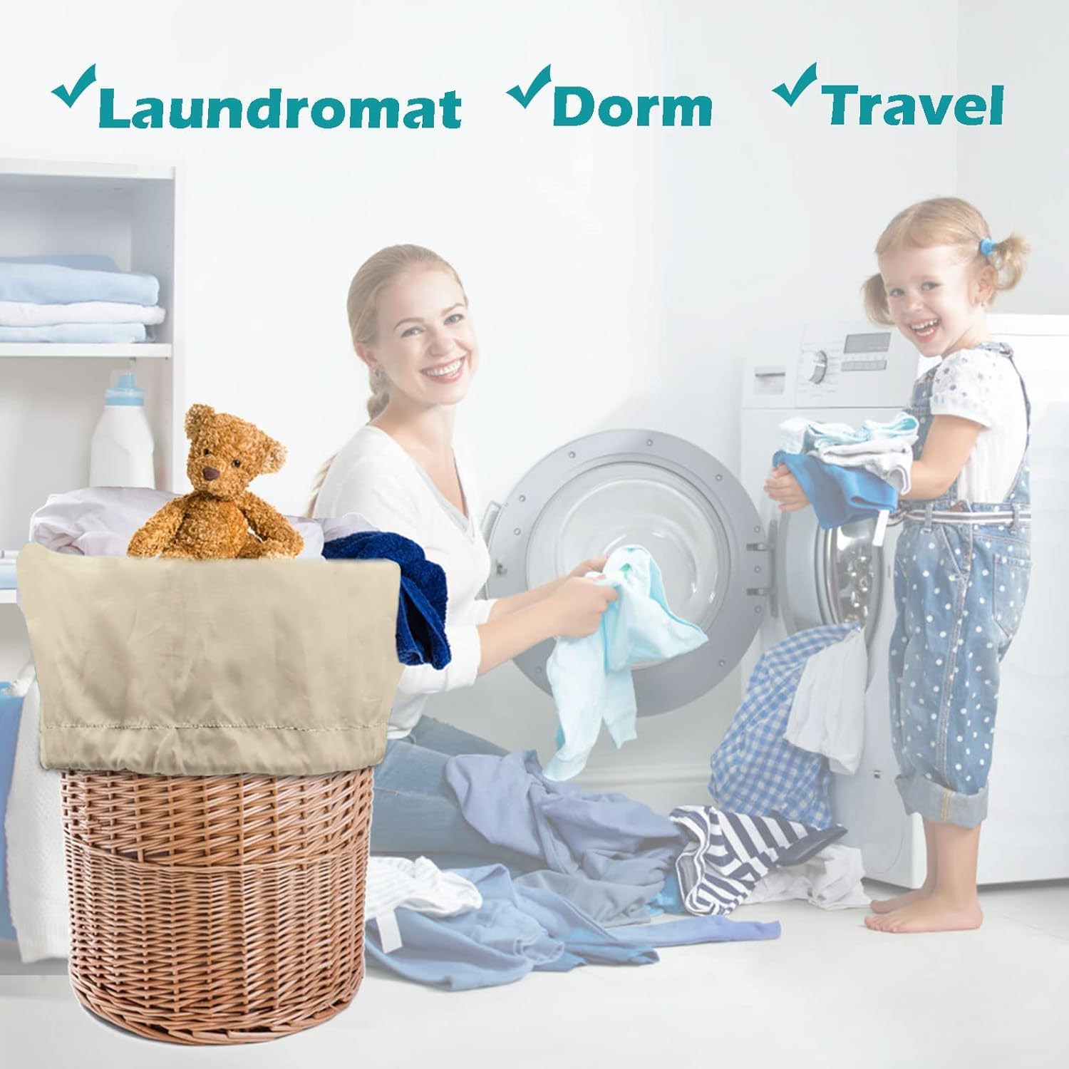Heavy Duty Laundry Bag (2 Count)