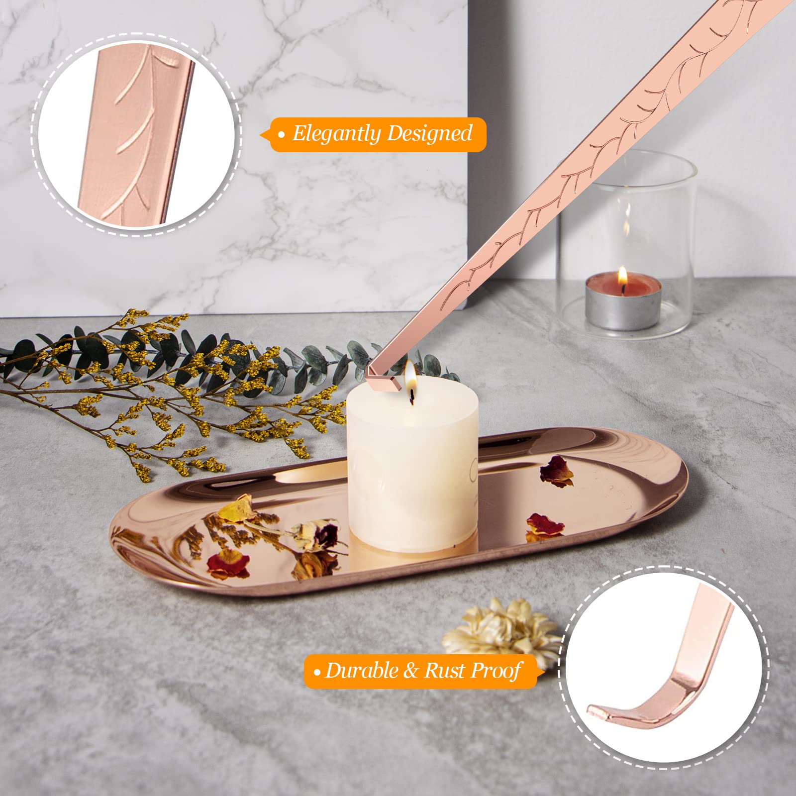 5Pcs Accessory Set with Rechargeable Electric Lighter