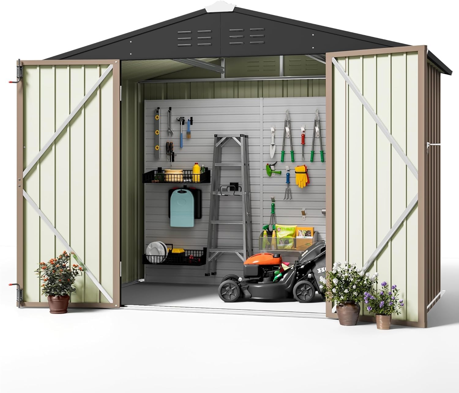8x6FT Outdoor Storage Shed