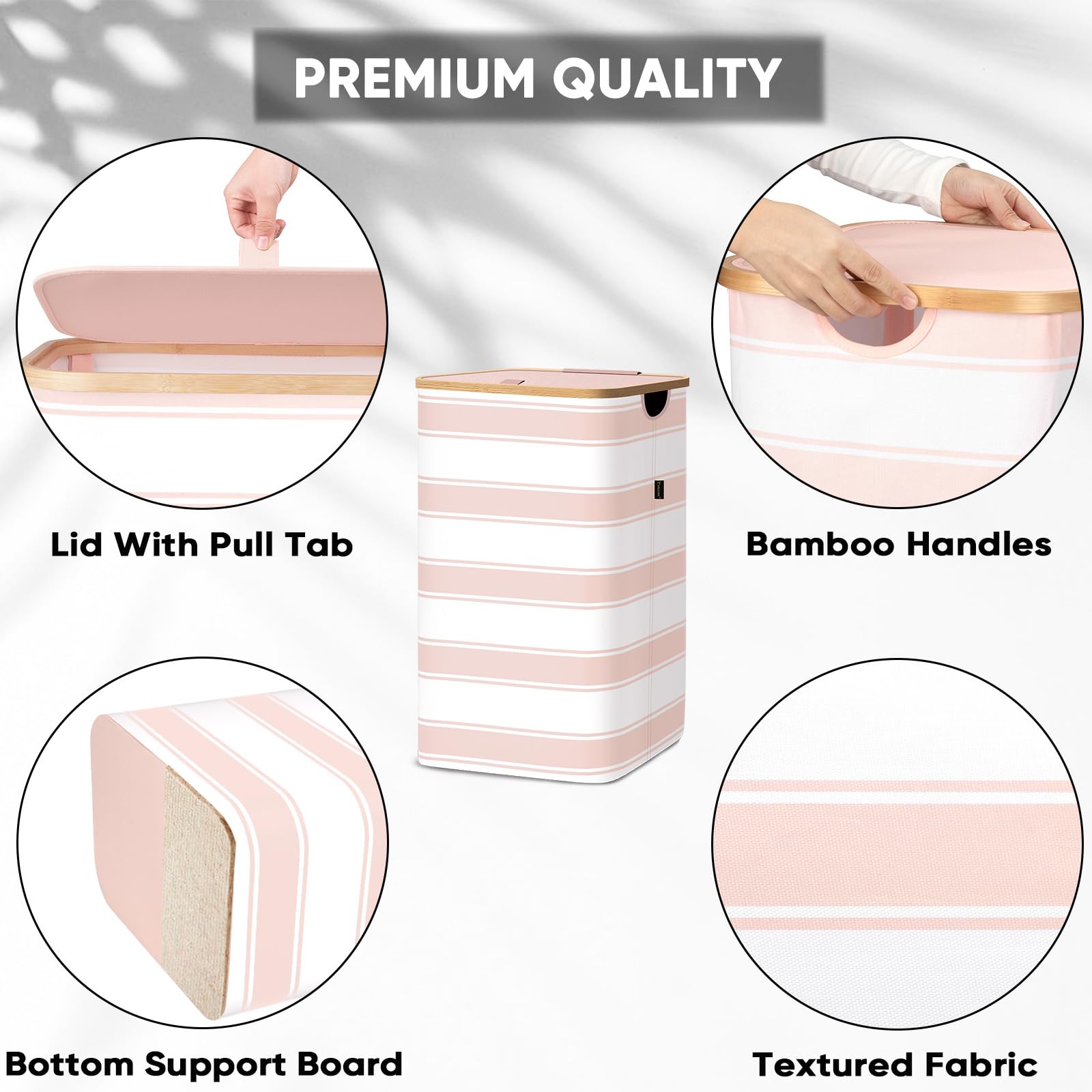 Laundry Hamper with Lid